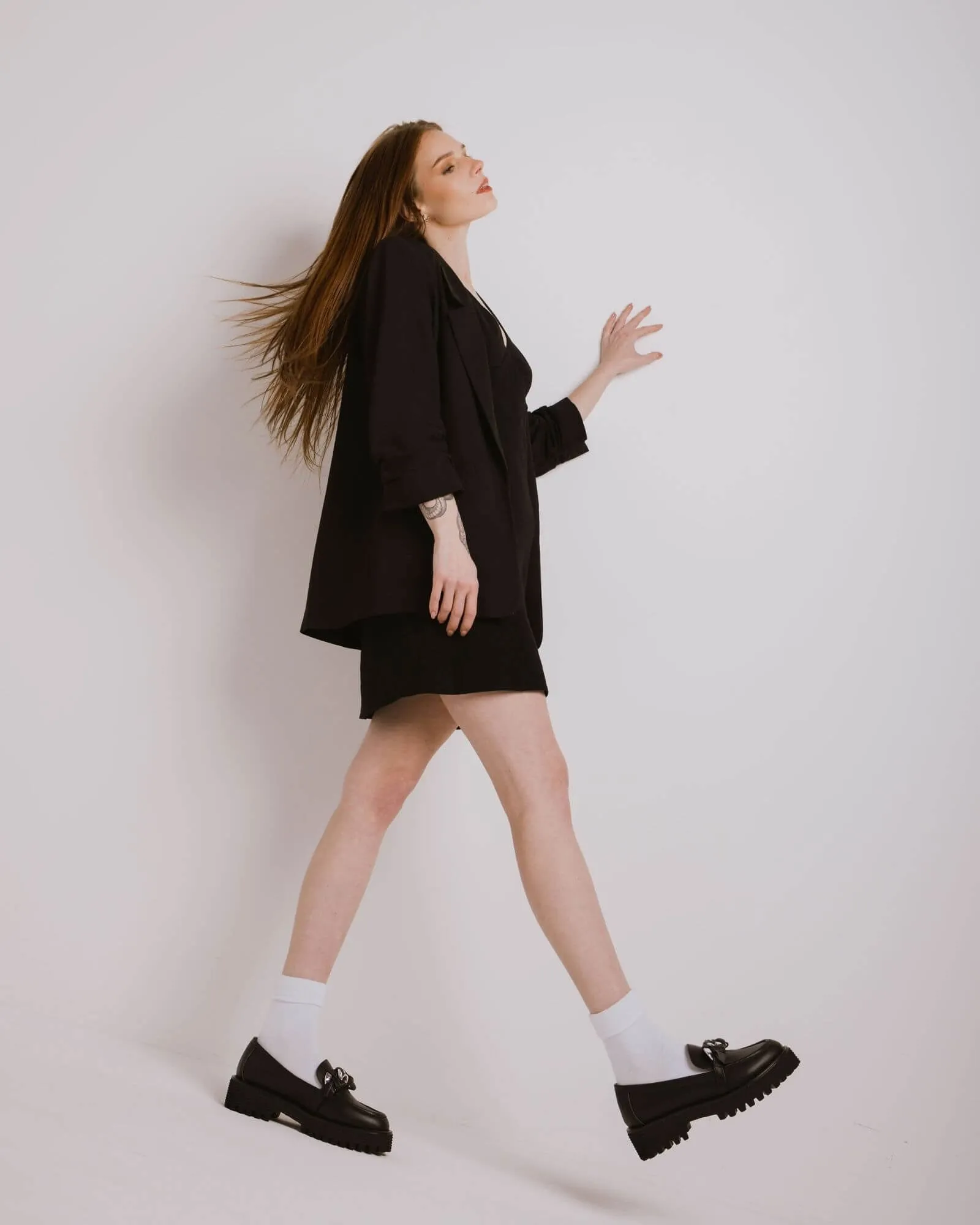 FELICITY LOAFERS BLACK LEATHER