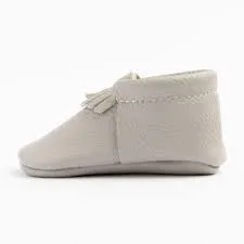 Freshly Picked First Pair Moccasins - Newborn Stone City Mocc
