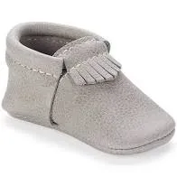 Freshly Picked First Pair Moccasins - Newborn Stone City Mocc