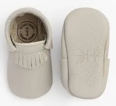 Freshly Picked First Pair Moccasins - Newborn Stone City Mocc
