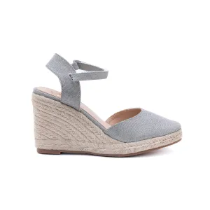 Glenda Grey Pearl Espadrilles