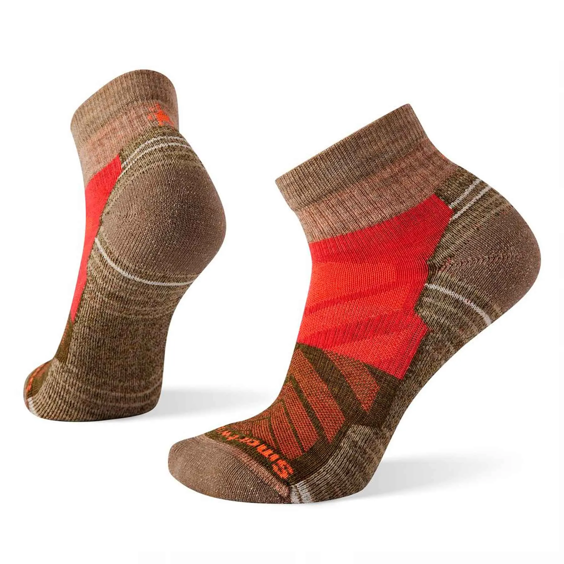 Hike Light Cushion Color Block Pattern Ankle - Wmns