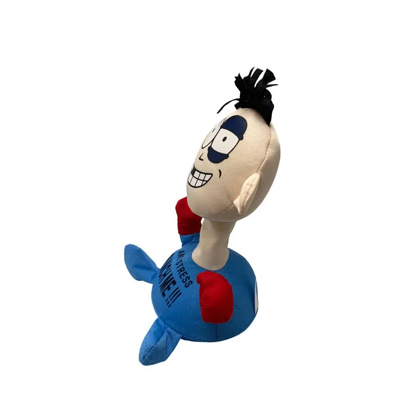 Interactive Stress Reliever Stuffed Toy-Blue