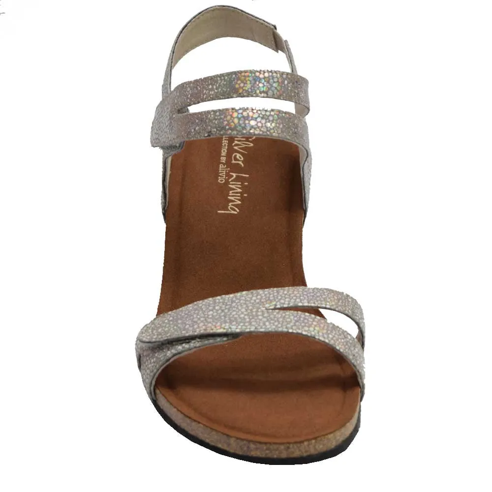 Kimberly/Kortney Silver Sparkle