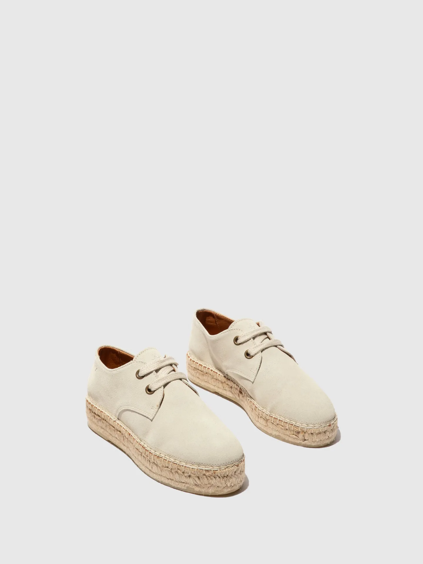 Lace-up Espadrilles PETH525FLY OFFWHITE