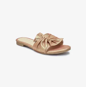 Ladies Bow Knot Leather Chappal