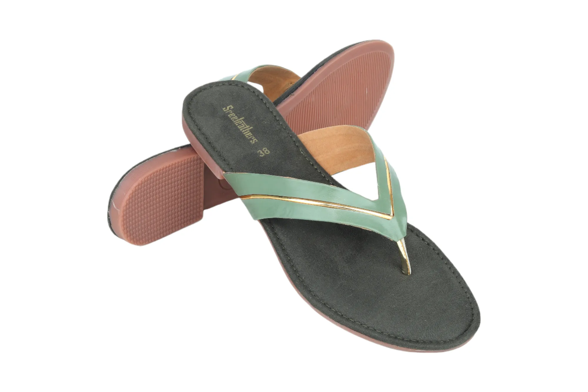 Ladies flat chappal 95755