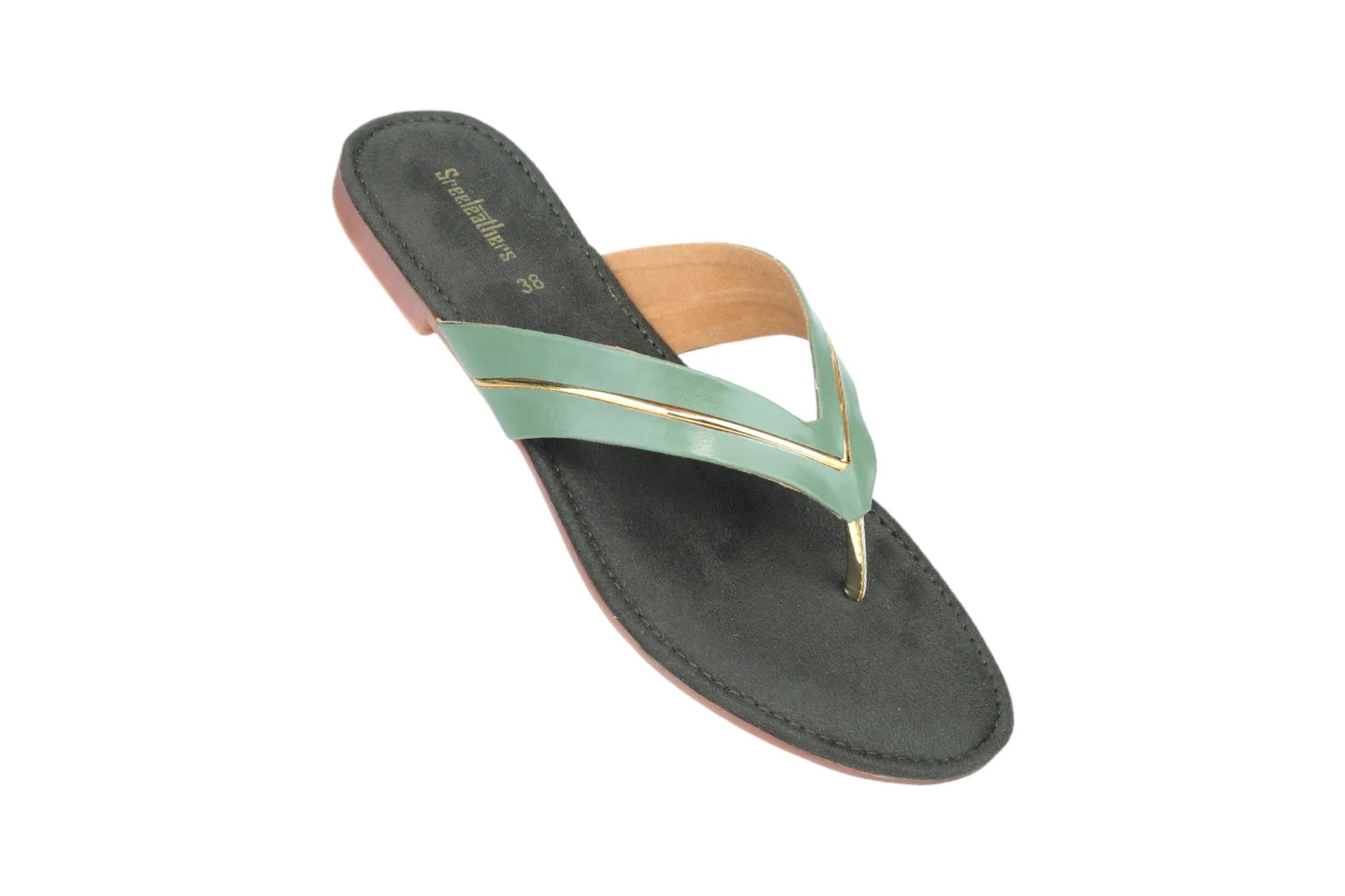 Ladies flat chappal 95755