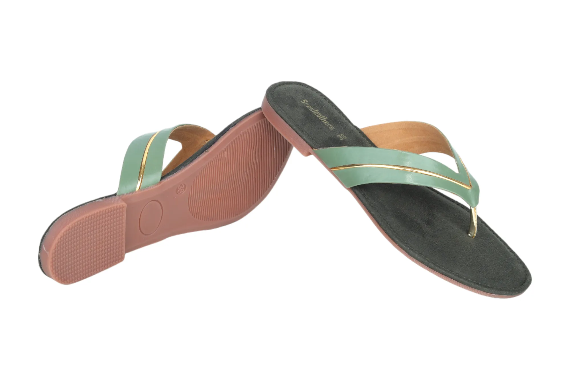 Ladies flat chappal 95755