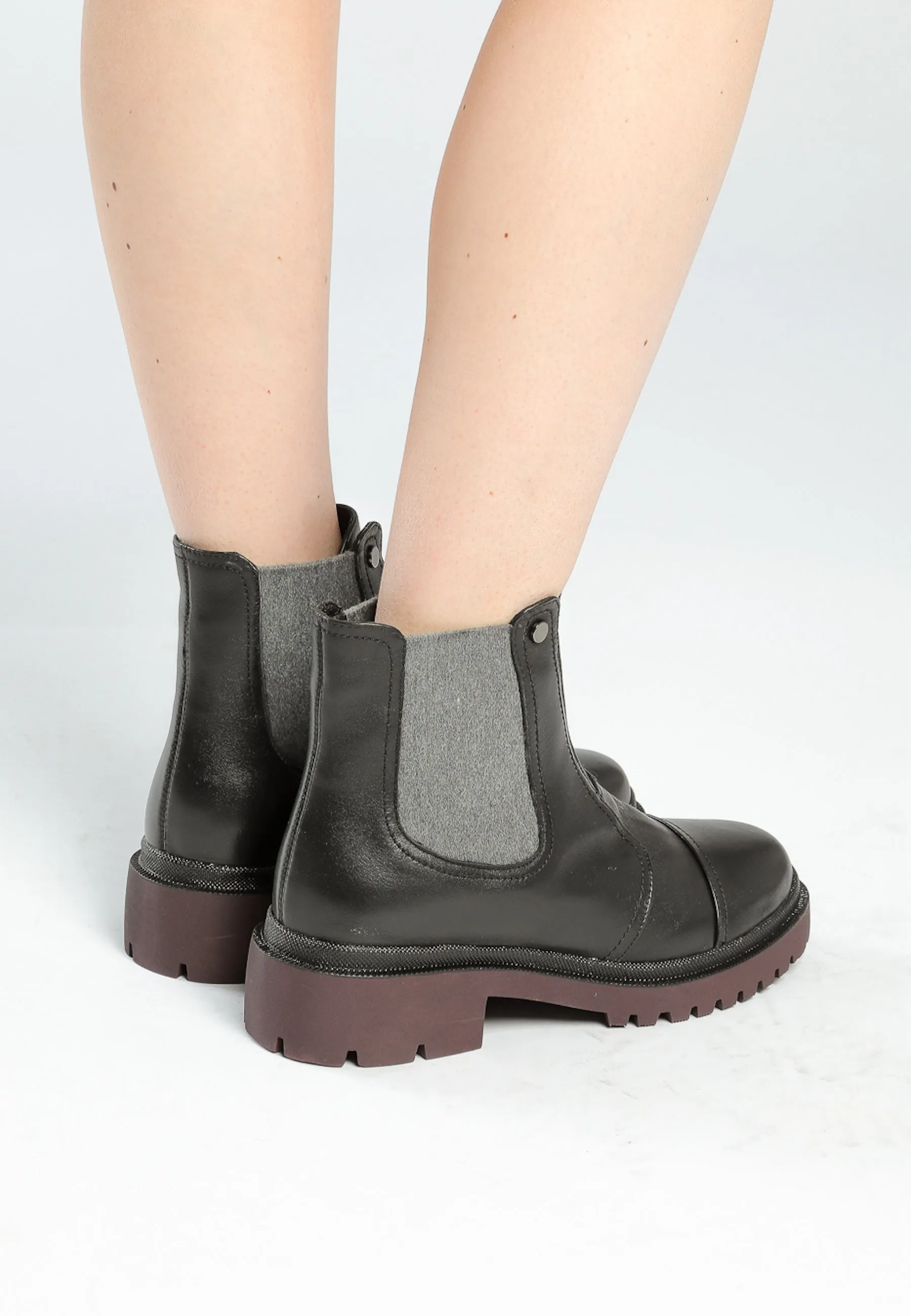 Leather Ankle Boots