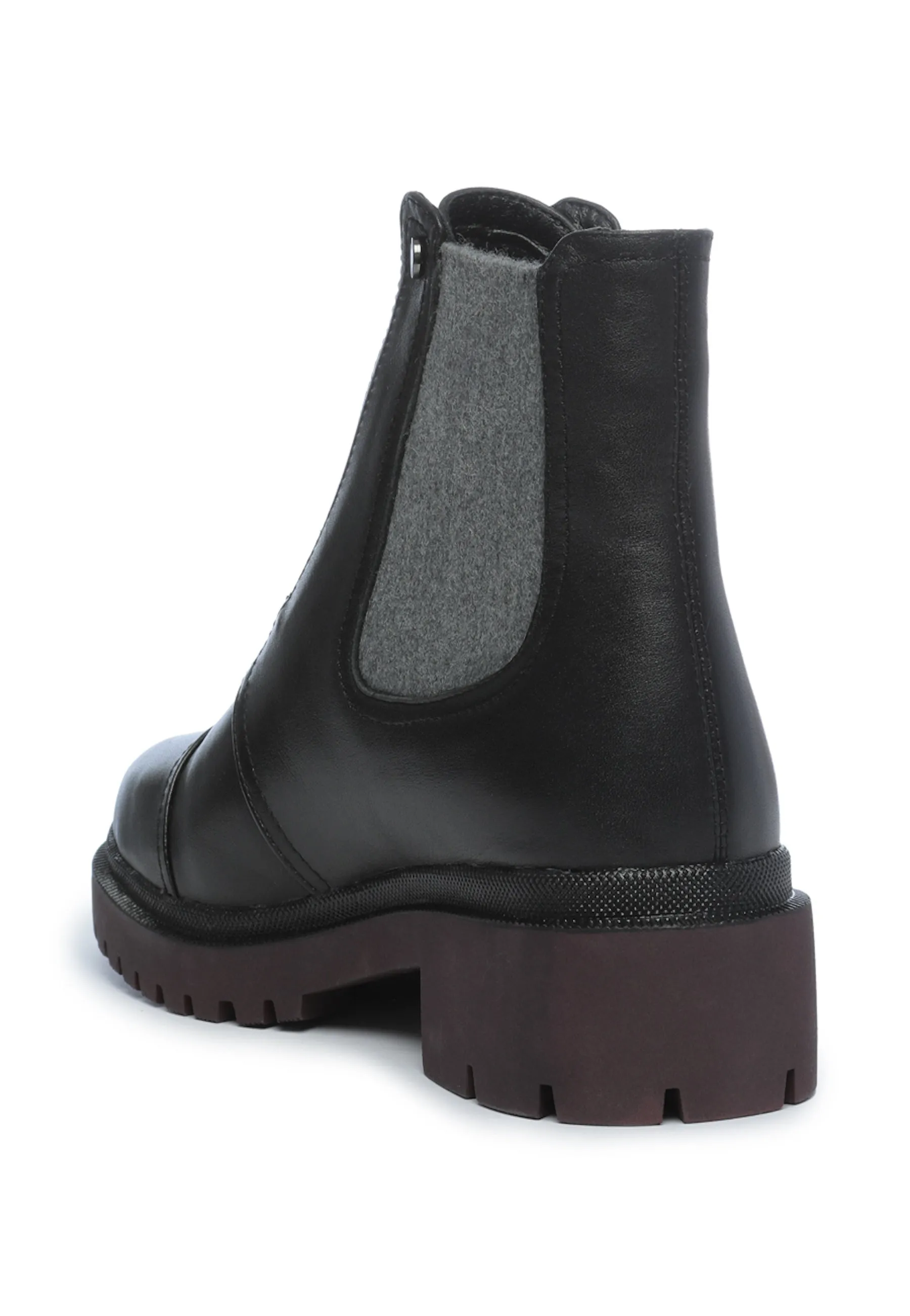 Leather Ankle Boots