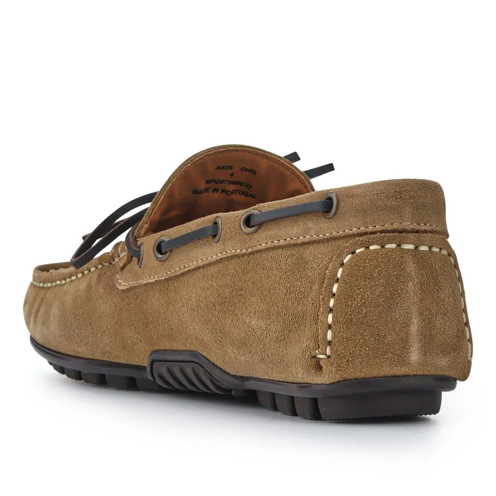 Leather Slip-On Moccasins - BARBR41501 / 327 360
