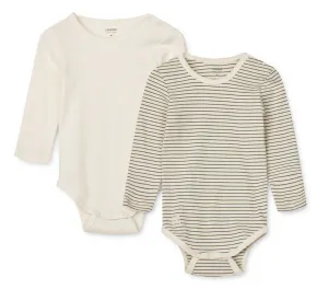 Liewood, Yanni Bodysuit 2 Pk, Whale Blue
