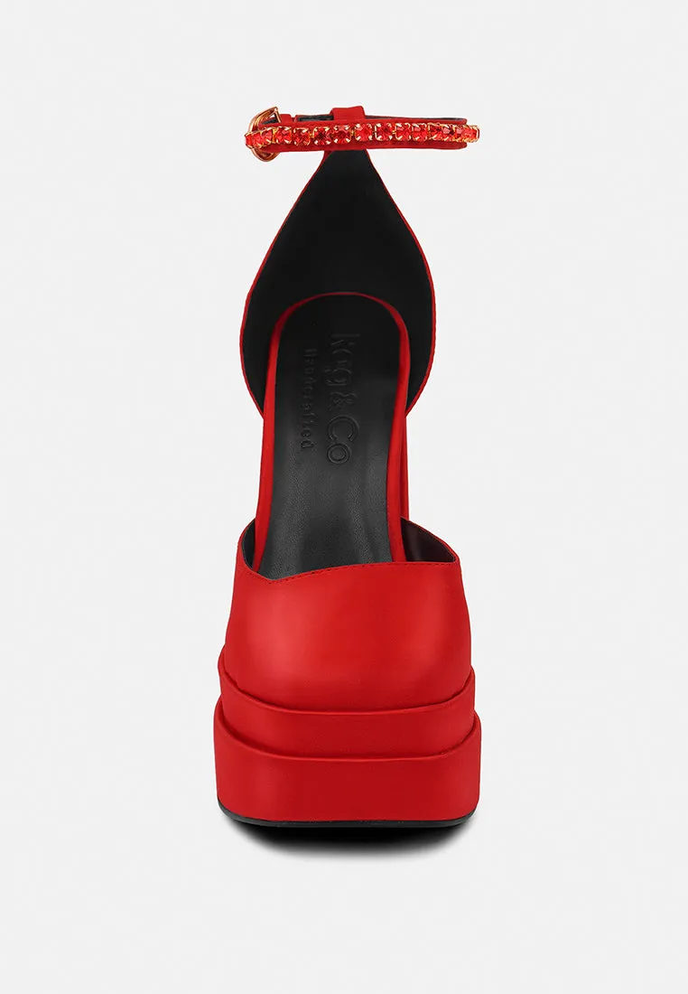 Martini Sky High Platform Sandals