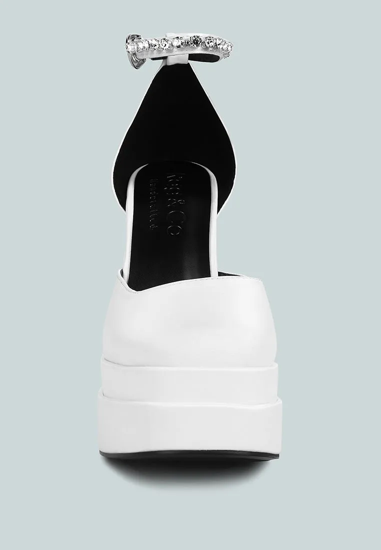 Martini Sky High Platform Sandals