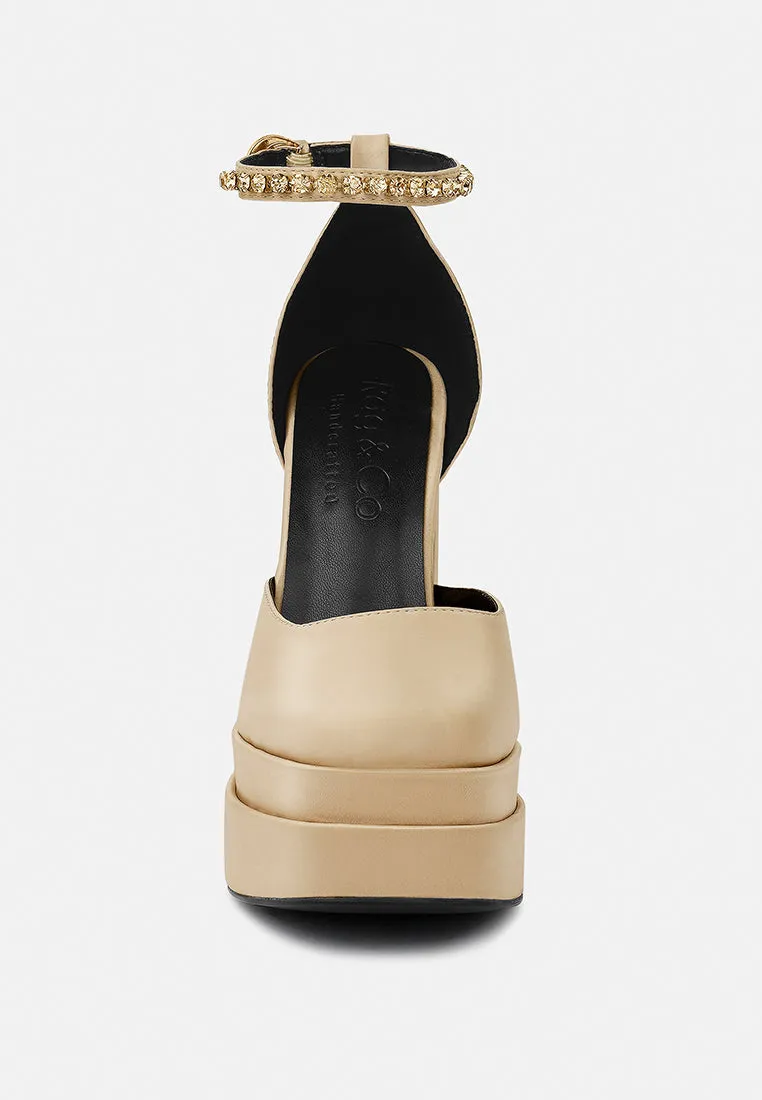Martini Sky High Platform Sandals