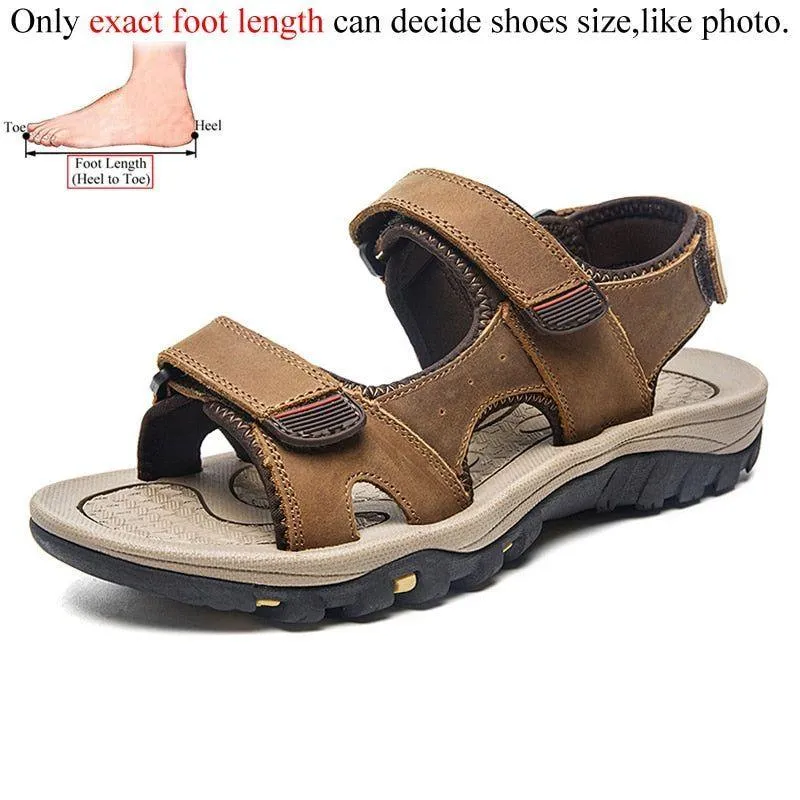 Men's Casual Shoes - Outdoor Leather Sandals (FC103)