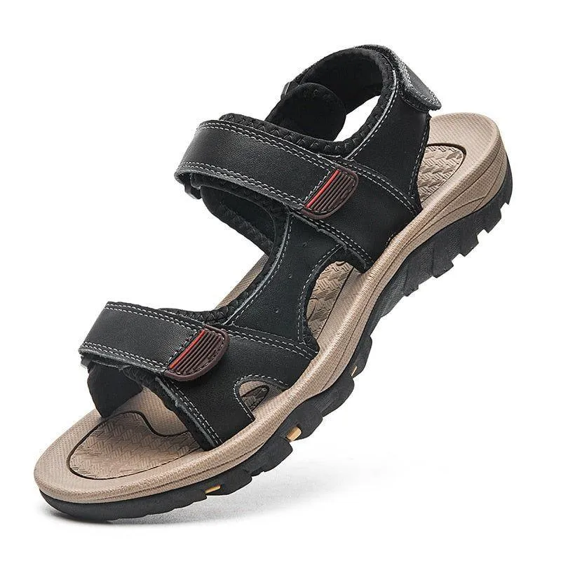 Men's Casual Shoes - Outdoor Leather Sandals (FC103)