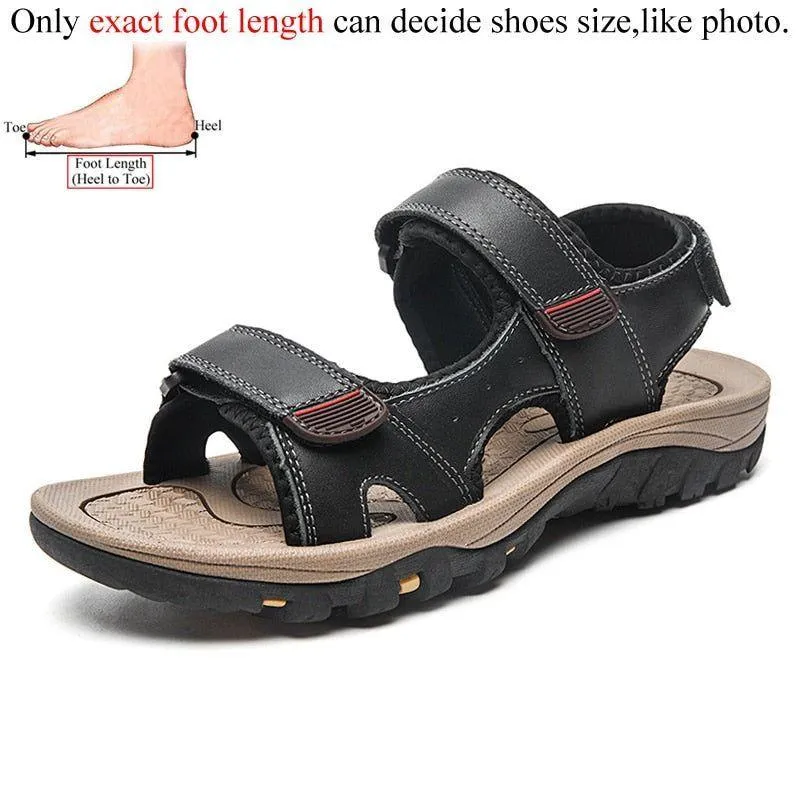 Men's Casual Shoes - Outdoor Leather Sandals (FC103)