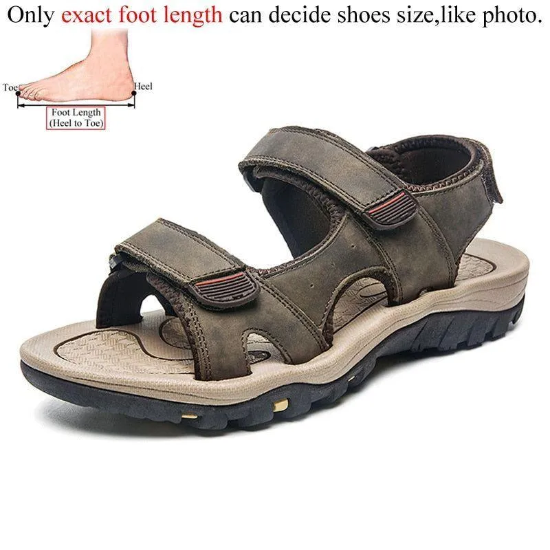 Men's Casual Shoes - Outdoor Leather Sandals (FC103)
