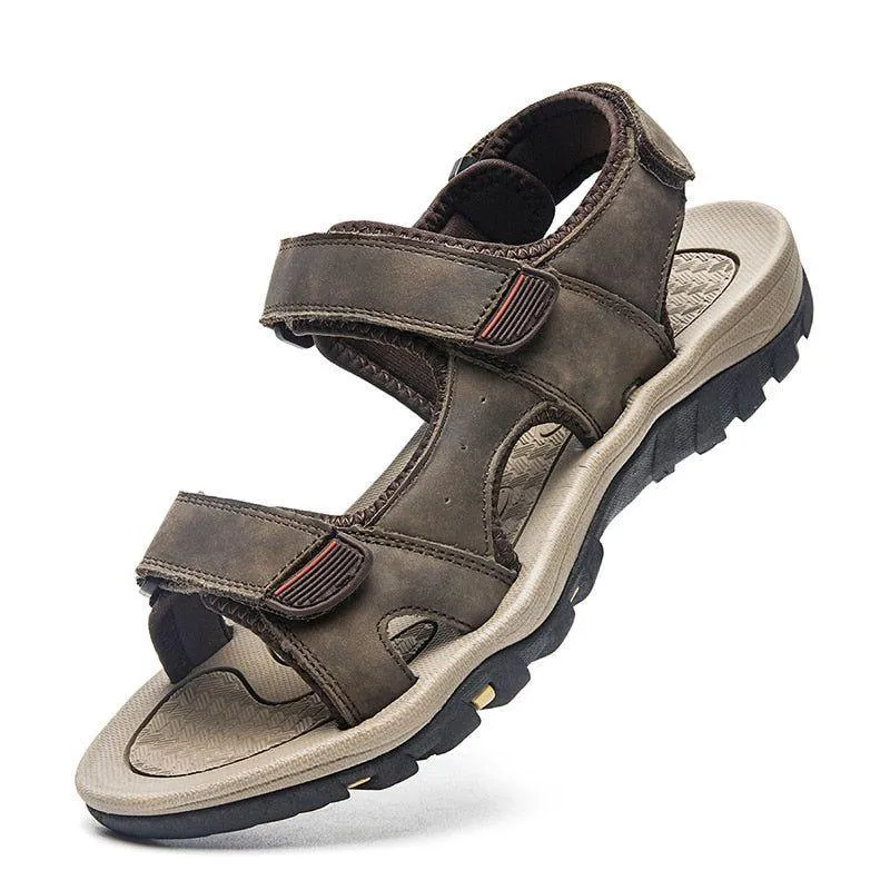 Men's Casual Shoes - Outdoor Leather Sandals (FC103)