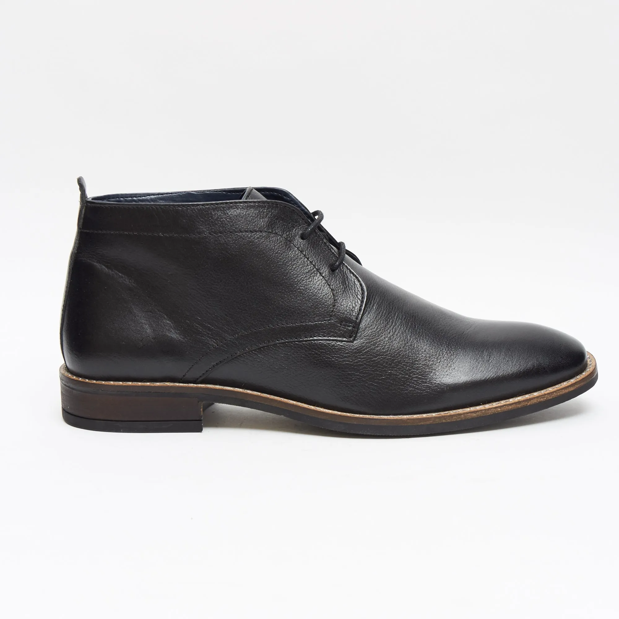 Mens Leather Ankle Boots - 13219