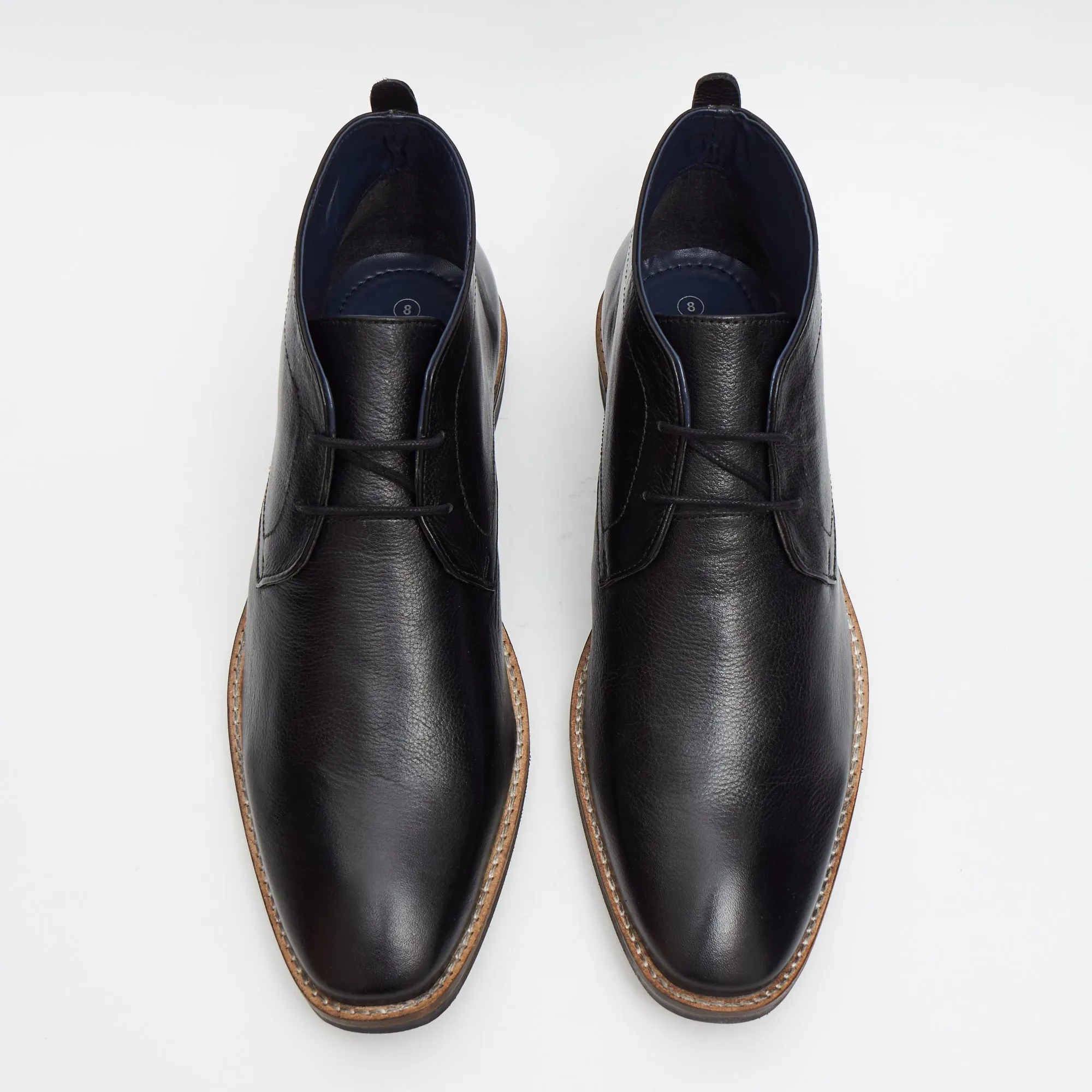 Mens Leather Ankle Boots - 13219