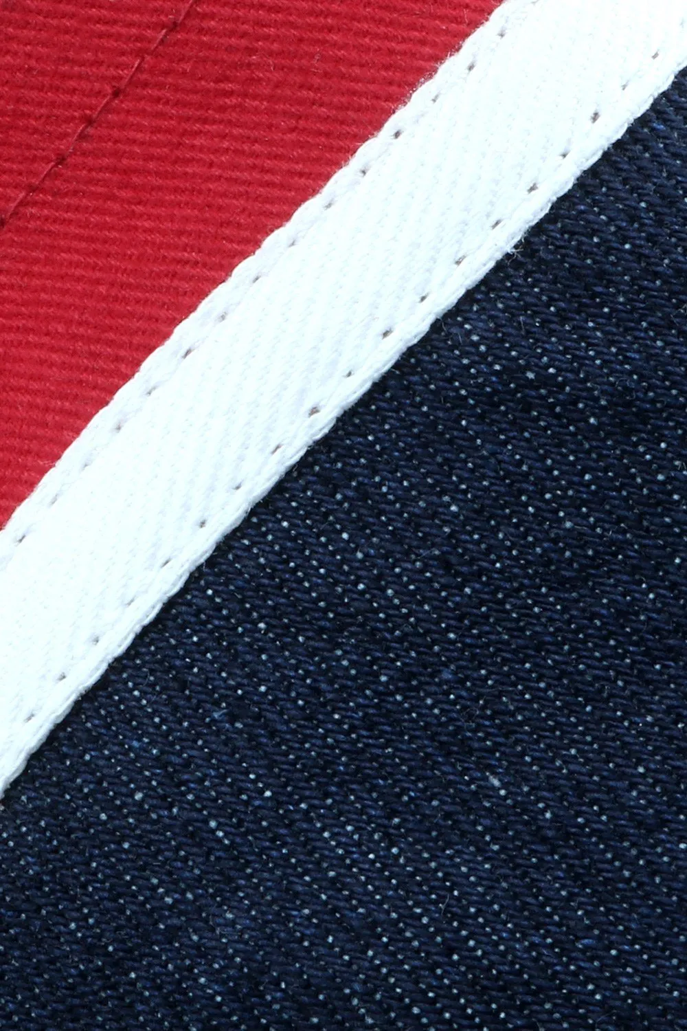 Men's Navy Cut N' Sew Denim Espadrilles