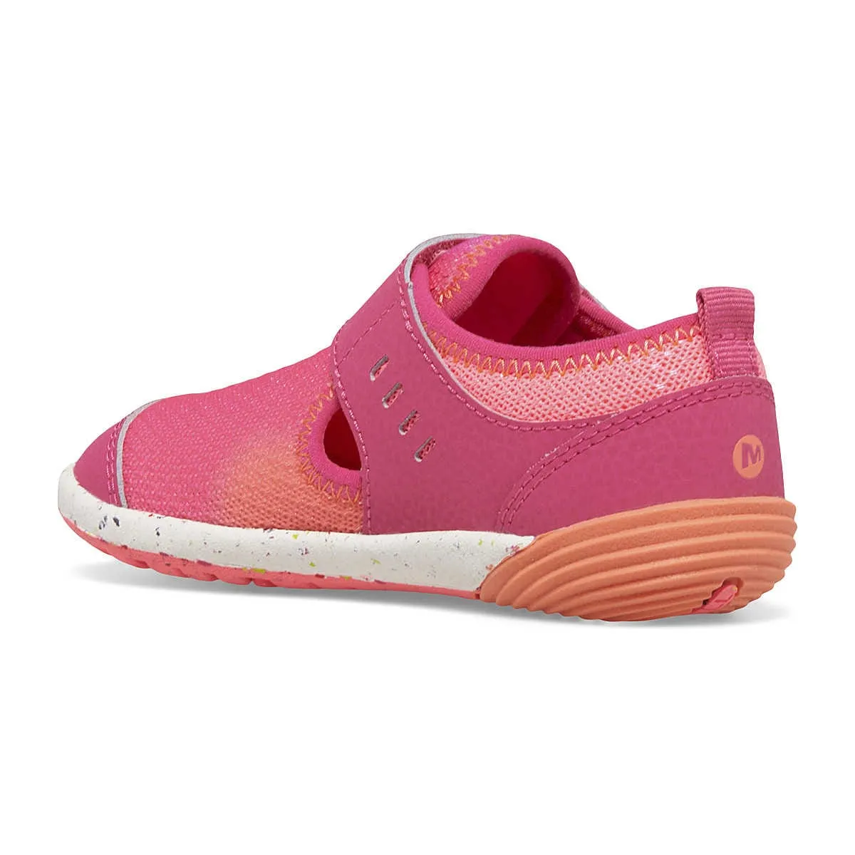 Merrell Little Kid's Bare Steps® H2O Pink/Orange