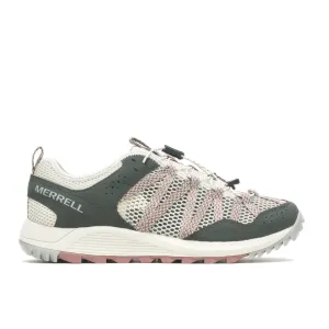 Merrell Wildwood Aerosport-Oyster/Burlwood Womens Hydro Hiking Shoes