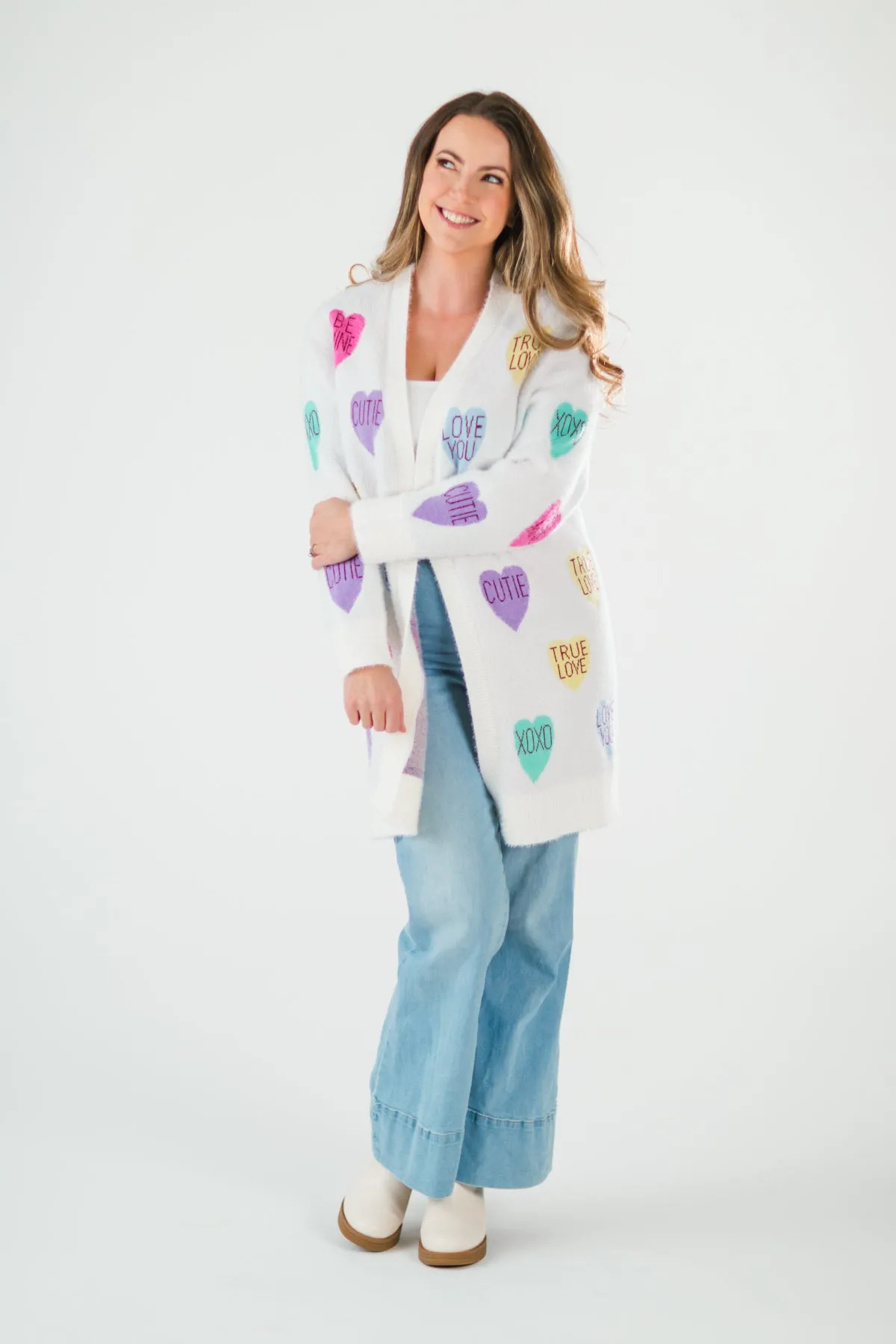 Mom & Me - Candy Hearts Cardigan