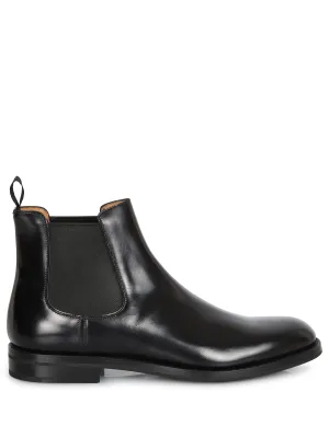 Monmouth leather ankle boots
