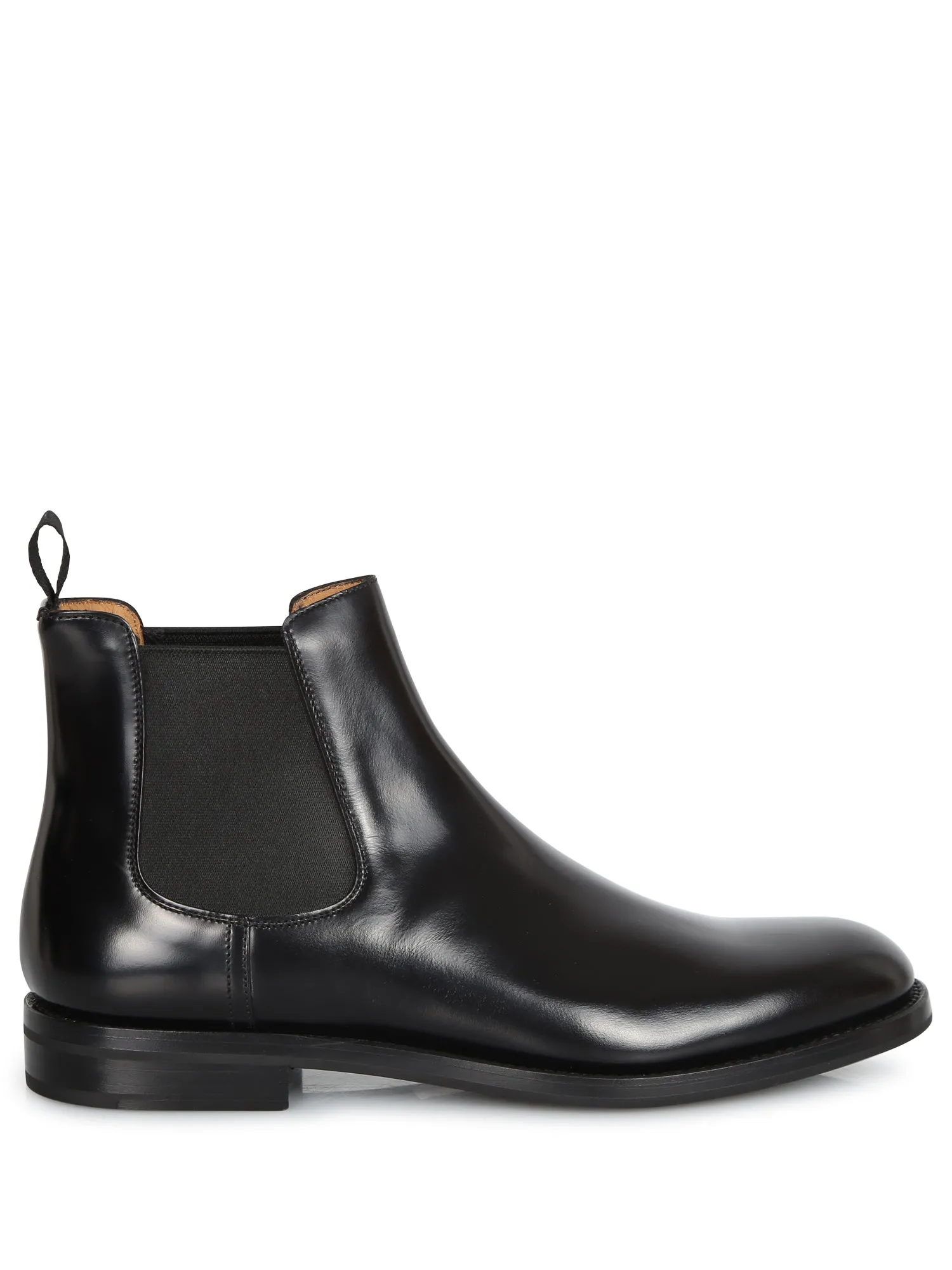 Monmouth leather ankle boots