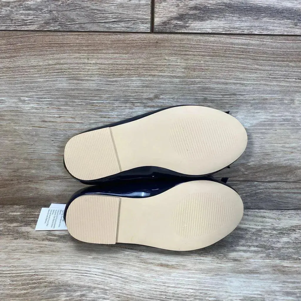 NEW Janie & Jack Patent Bow Ballet Flats sz 9c