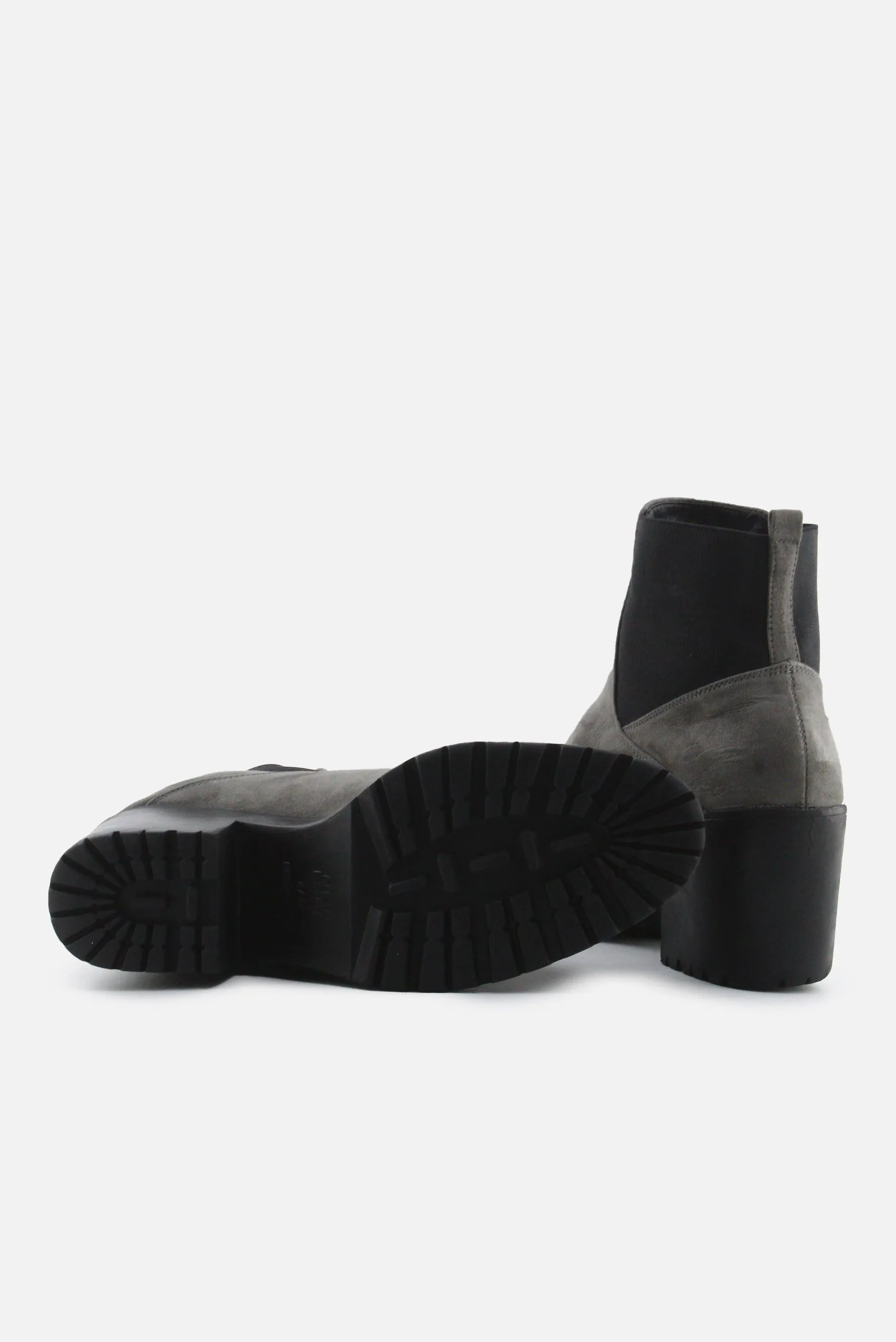 New Look Stretchable Block Ankle Boots | Suede