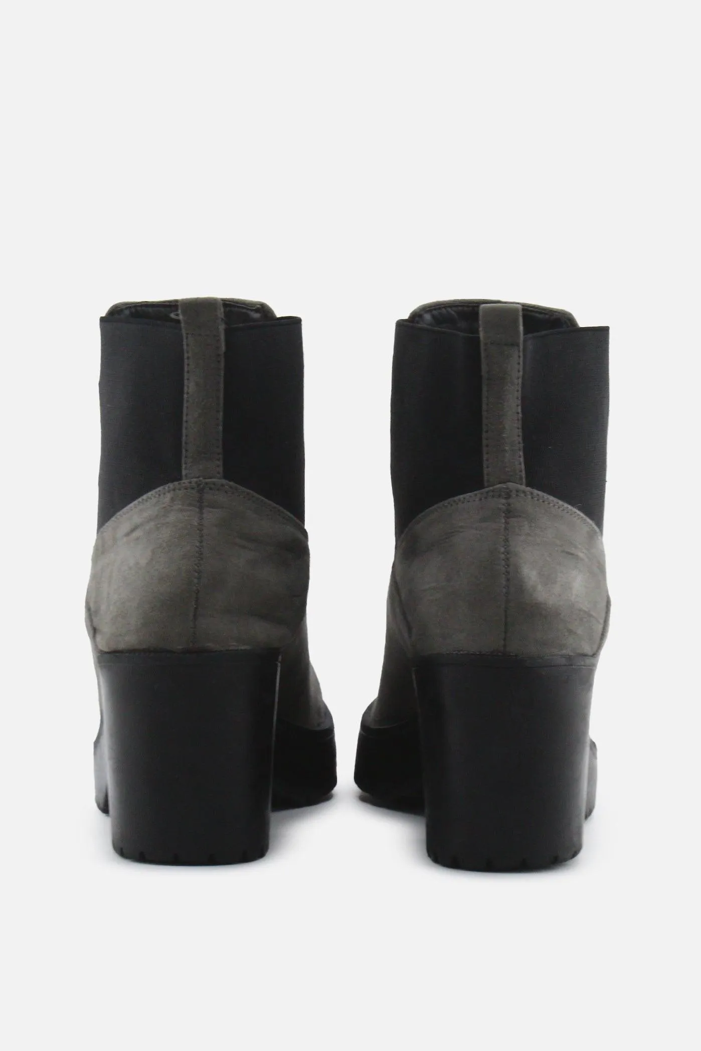 New Look Stretchable Block Ankle Boots | Suede