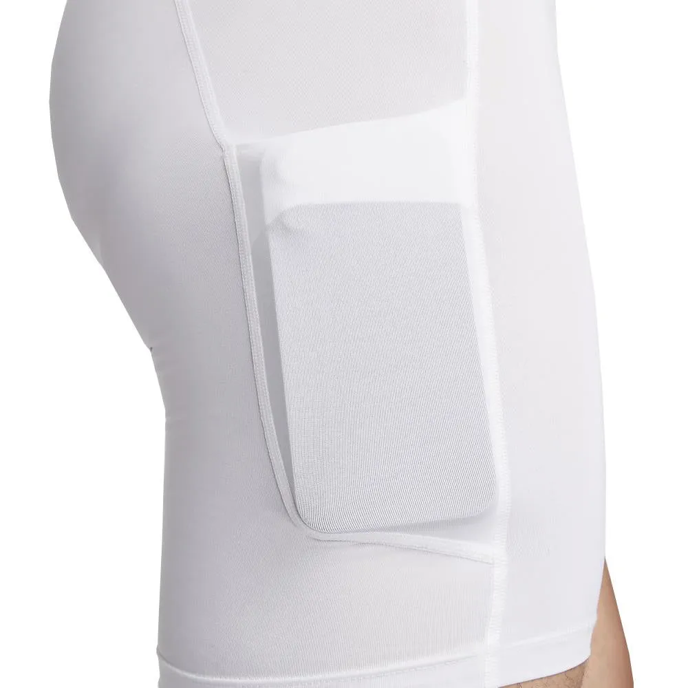 Nike Men's Pro Long Short - White