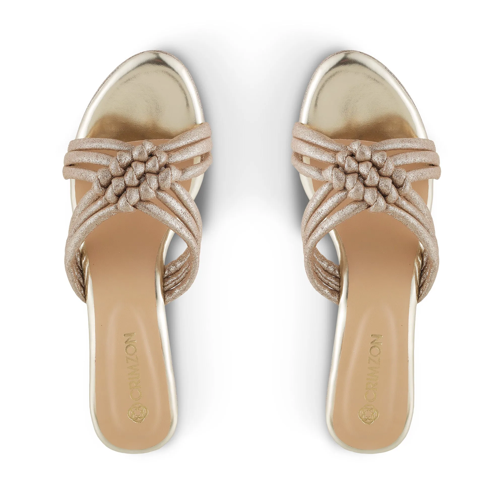 NOOR- BRONZE WEDGES