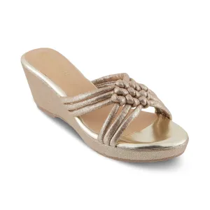 NOOR- BRONZE WEDGES