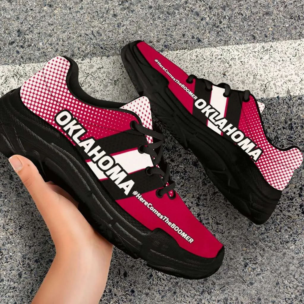Oklahoma #Here Comes The Boomer Chunky Sneakers
