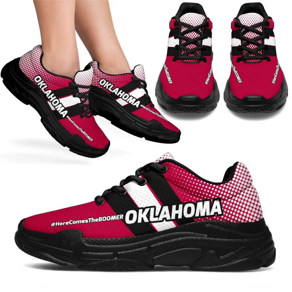 Oklahoma #Here Comes The Boomer Chunky Sneakers