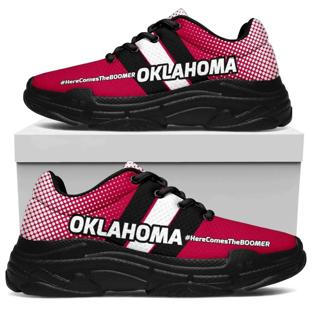 Oklahoma #Here Comes The Boomer Chunky Sneakers