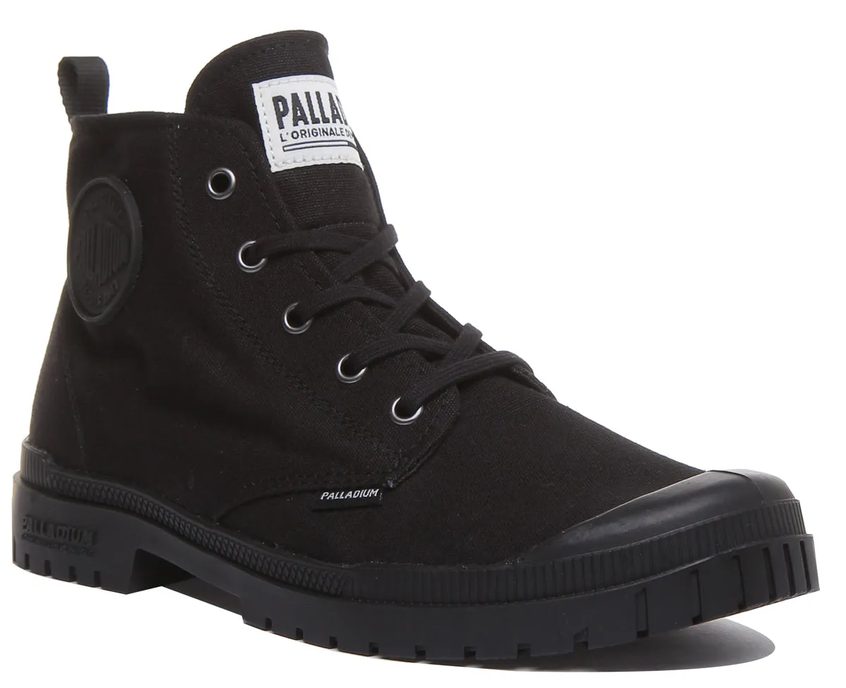 Palladium Pampa Hi Sp20 Hi In Black For Unisex