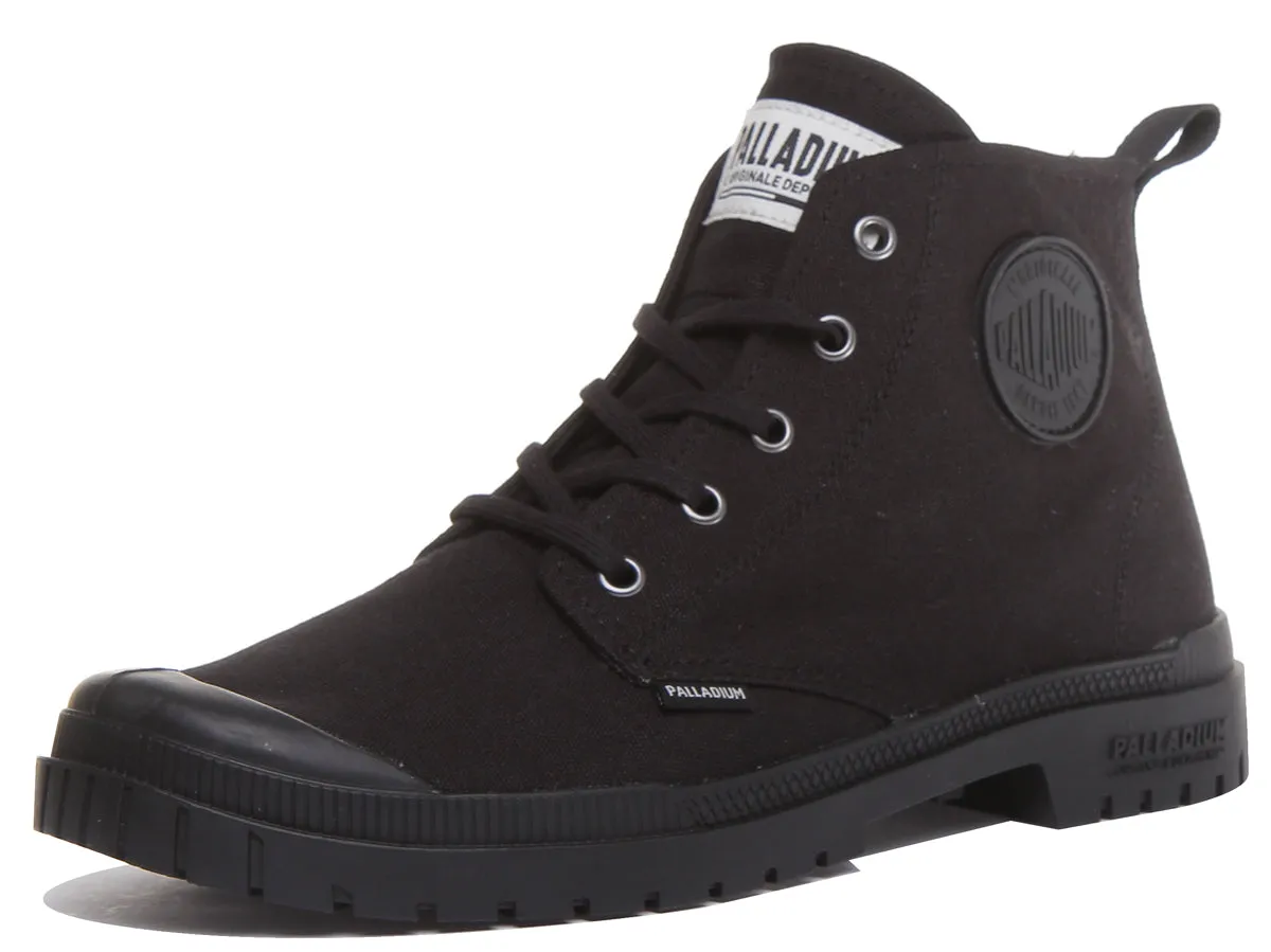 Palladium Pampa Hi Sp20 Hi In Black For Unisex
