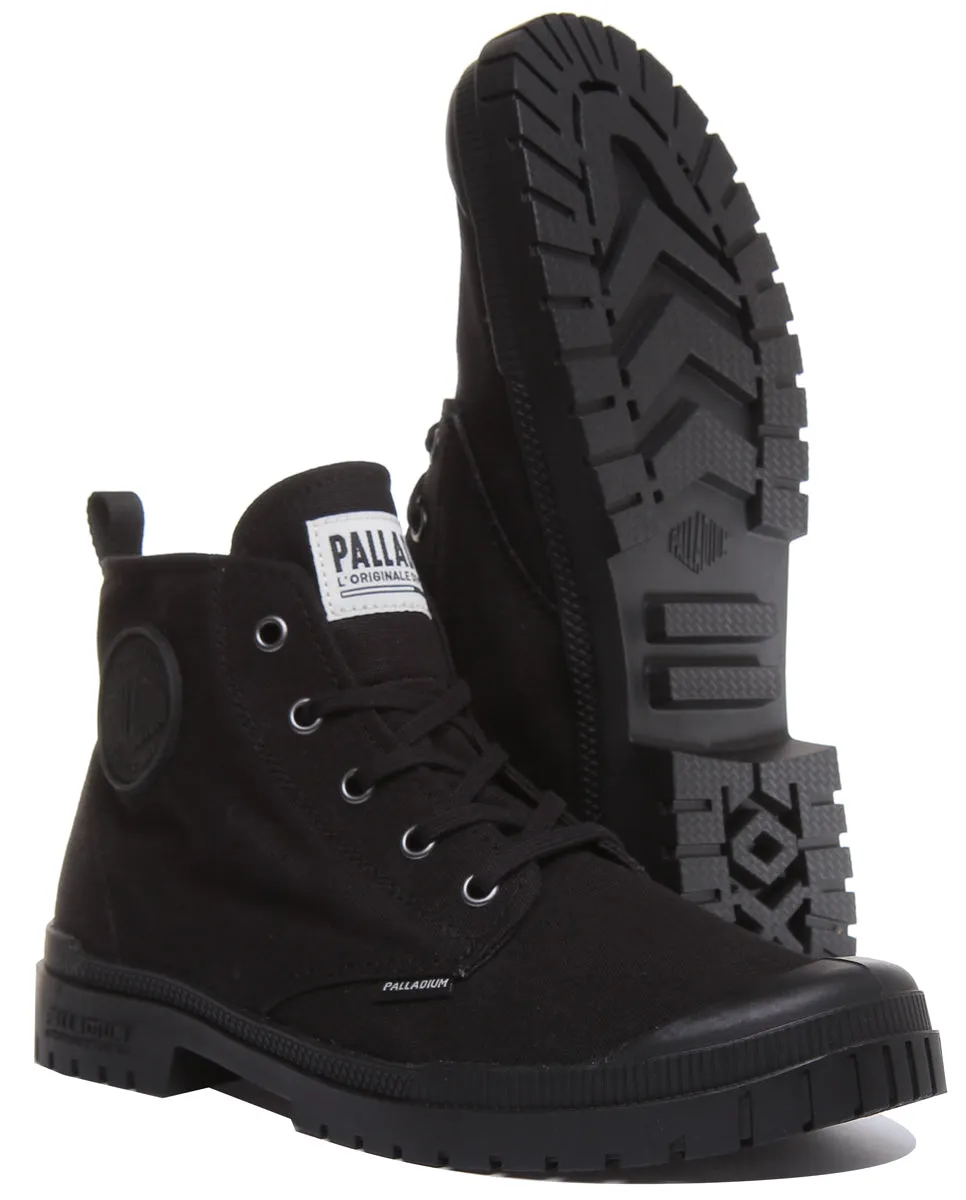 Palladium Pampa Hi Sp20 Hi In Black For Unisex