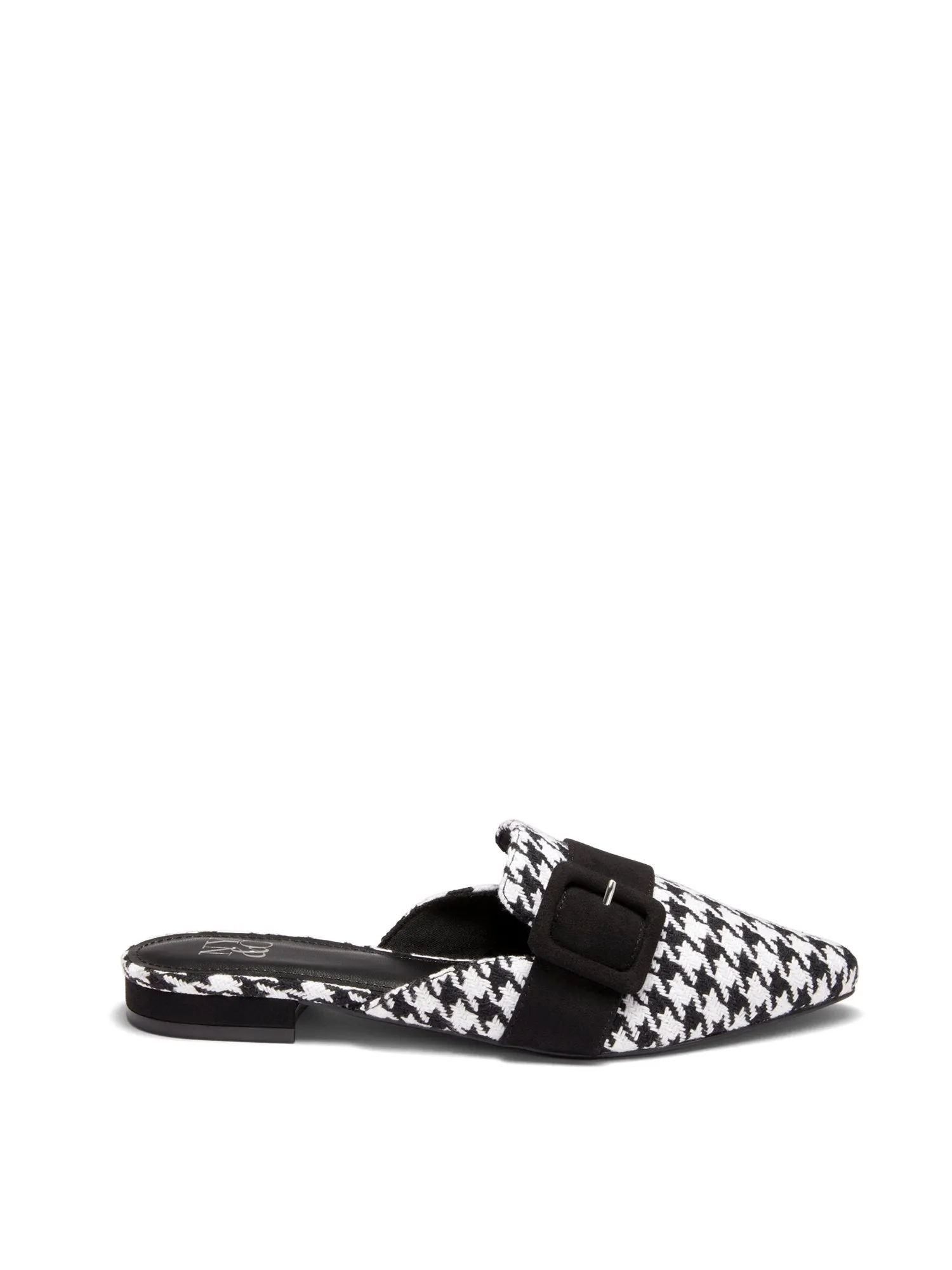 Parker Flat Mule - Houndstooth