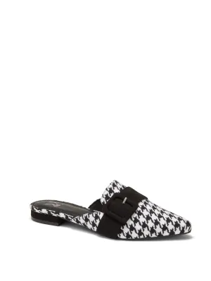Parker Flat Mule - Houndstooth