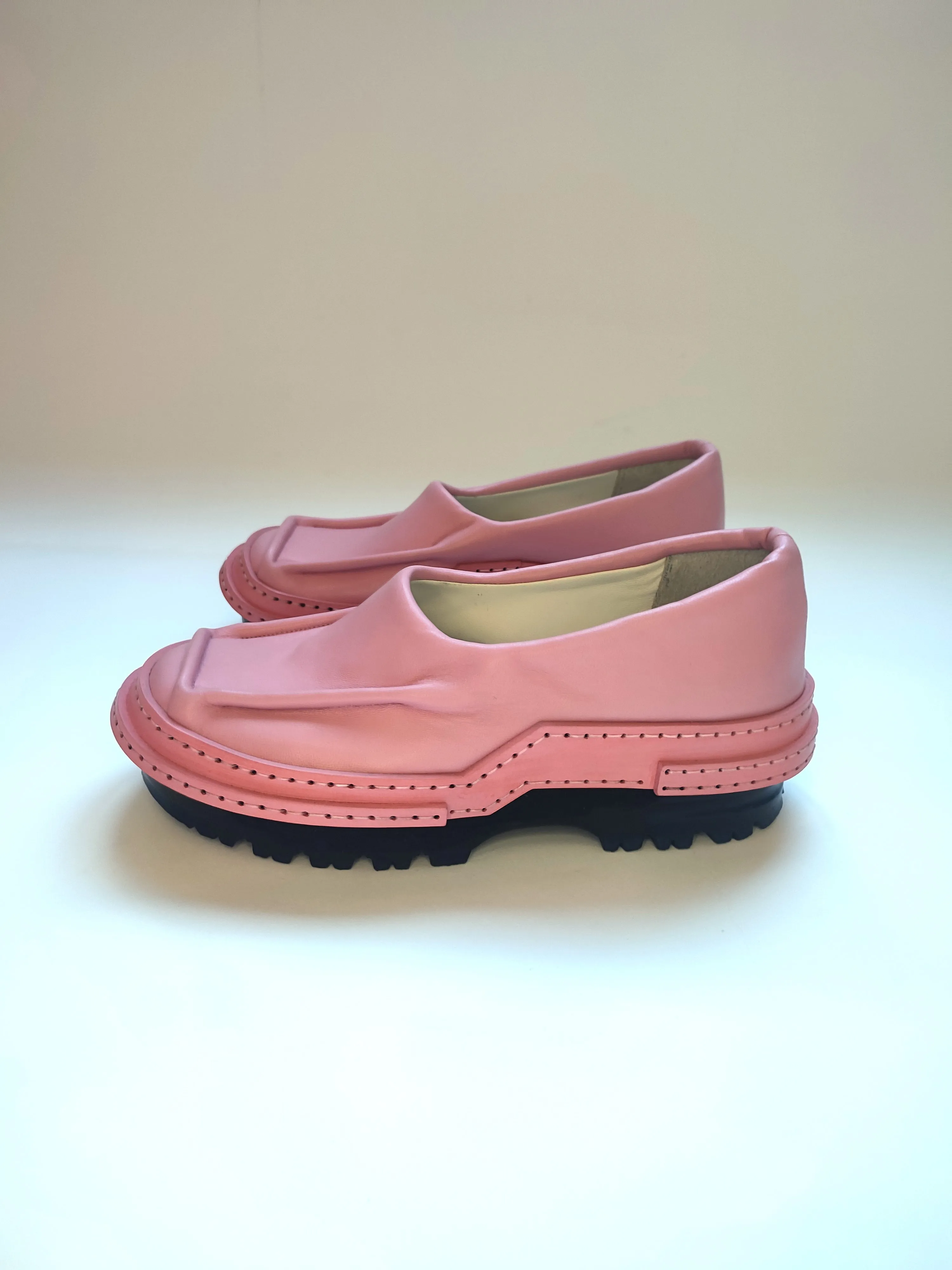 Pink Moccasins