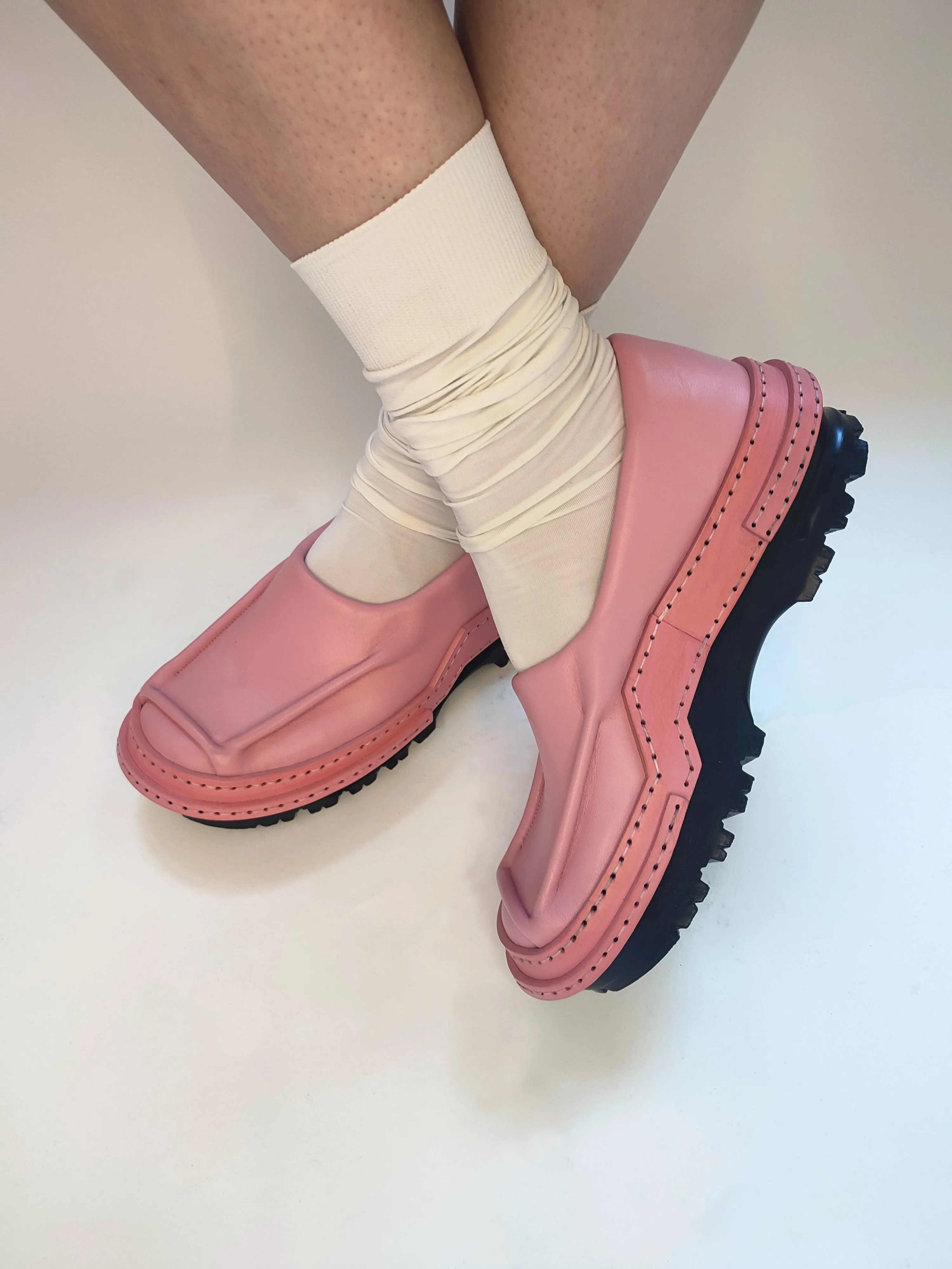 Pink Moccasins