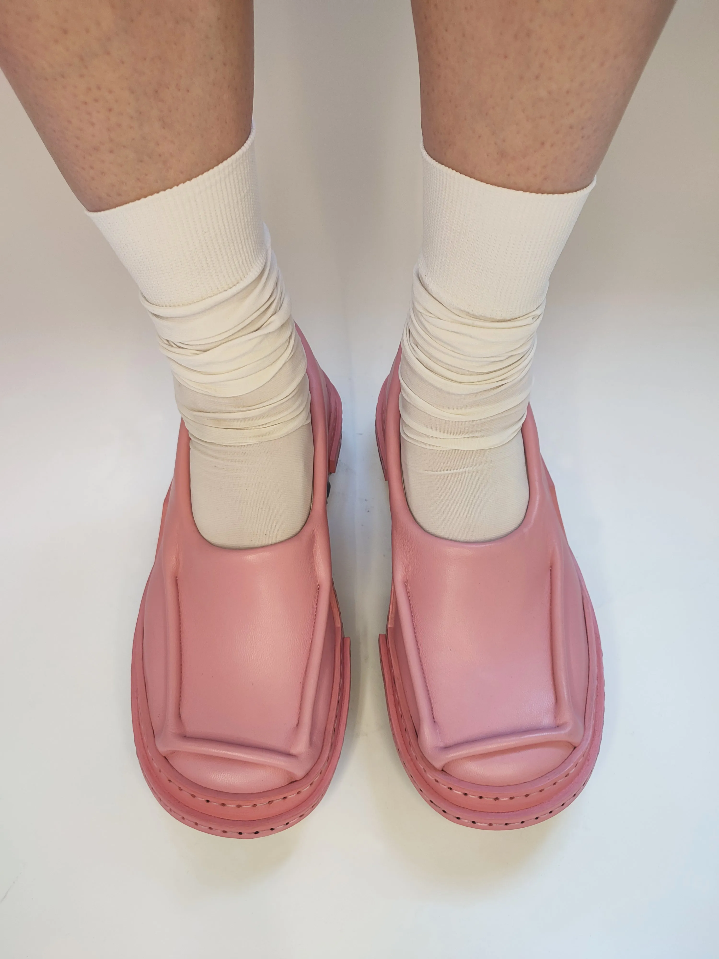 Pink Moccasins